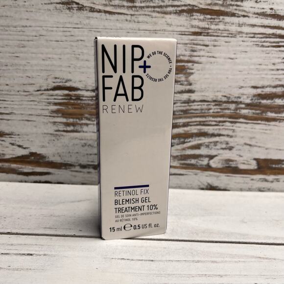 E Nip+Fab Renew Retinol Fix Blemish Gel Treatment 10% NIB - Picture 3 of 4